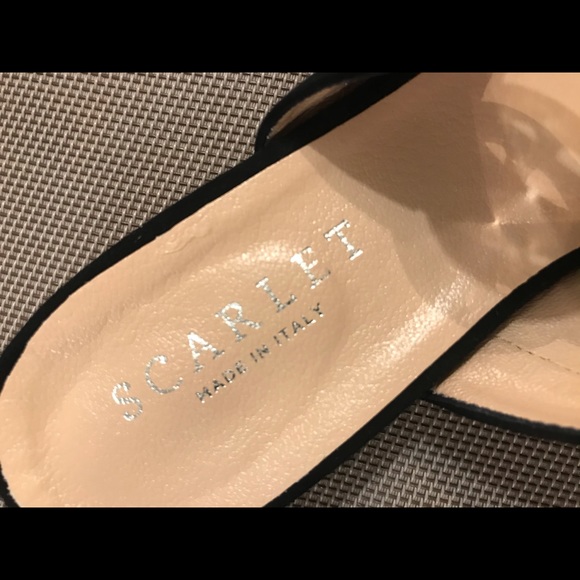 Black shoes/ ballerine pointue en suede - Picture 5 of 6